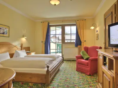 Doppelzimmer Rotmoos/Rapunzel/Blumenwiese im Hotel Sommerhof