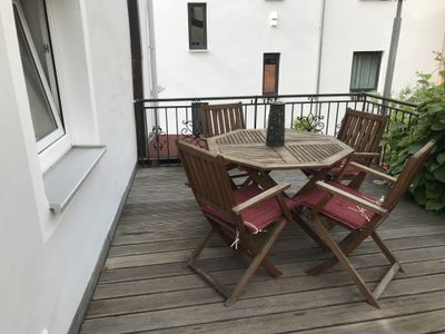 Gästeterasse erste Etage