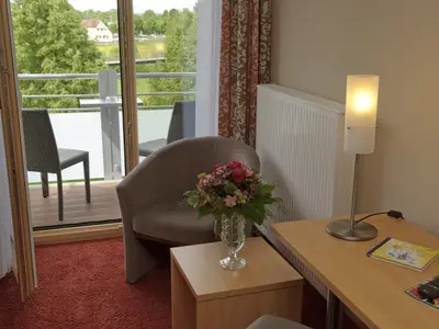 Doppelzimmer mit Balkon/Terrasse Haus Altmühlaue Hotel Adlerbräu
