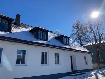 Bühnenwirtshaus im Winter