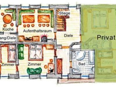 Doppelzimmer für 3 Personen (35 m²) in Hermagor-Pressegger See 4/10