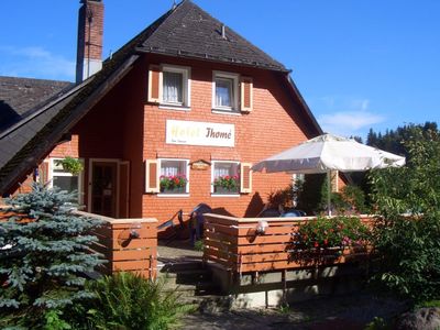 Rückansicht Hotel