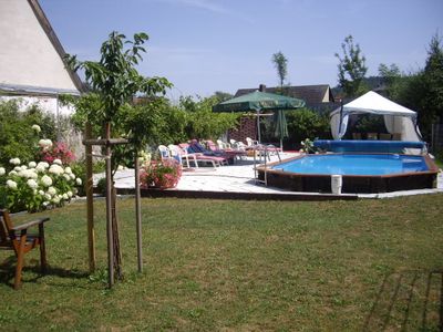 Garten mit Pool