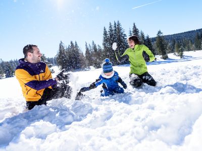 Im Winter ein Spaß für die ganze Familie