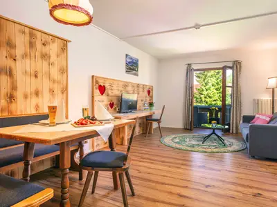 Sitzecke in der Auszeit Suite