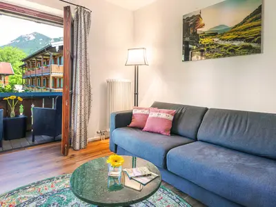 Wohnbereich in der Auszeit Suite