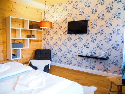 Deluxe Zimmer mit Kingsize-Bett