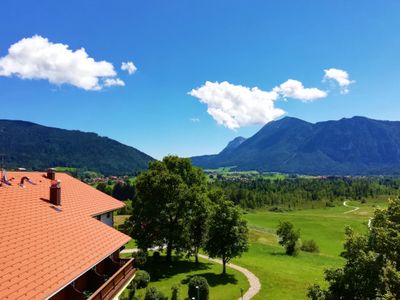 Blick auf die Berge