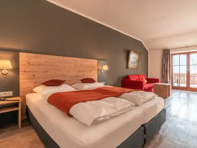 Doppelzimmer Komfort mit Dusche/WC, Balkon oder Terrasse