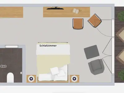 Doppelzimmer für 2 Personen (25 m²) in Kipfenberg 4/4