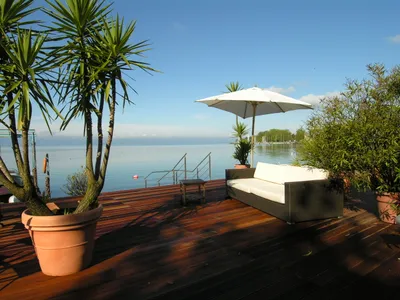Sonnendeck am Strand