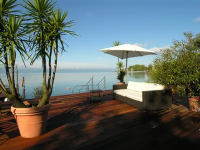 Sonnendeck am Strand