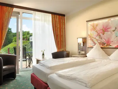 Doppelzimmer mit Balkon