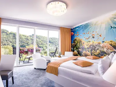 Doppelzimmer Deluxe mit Whirlwanne