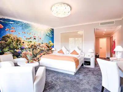 Doppelzimmer Deluxe mit Whirlwanne