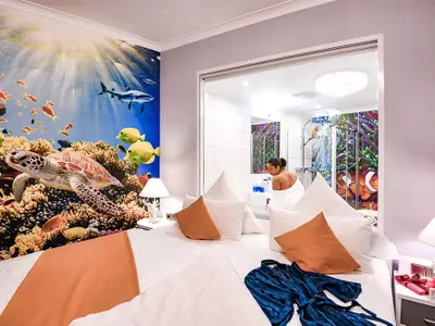 Doppelzimmer Deluxe mit Whirlwanne