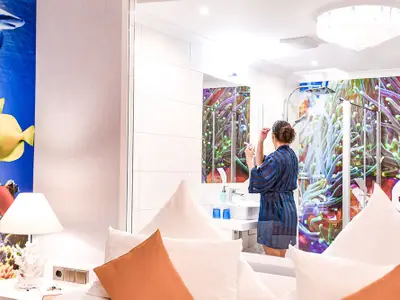 Doppelzimmer Deluxe mit Whirlwanne