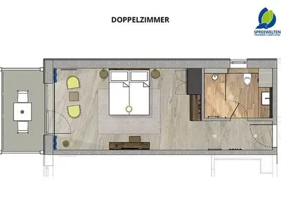 Doppelzimmer für 2 Personen (30 m²) in Lübbenau/Spreewald 10/10