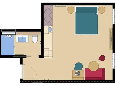 Doppelzimmer für 2 Personen (24 m²) in Markdorf 4/10