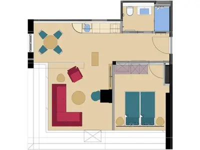 Doppelzimmer für 2 Personen (24 m²) in Markdorf 7/10