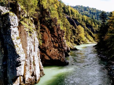 Die Entenlochklamm zwischen Schleching und Kössen