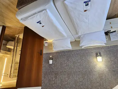 Classik Doppelzimmer - Bettansicht