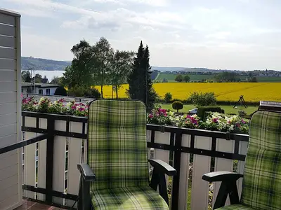 Balkon am Frühstücksraum