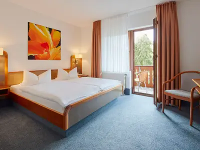 Doppelzimmer mit Balkon
