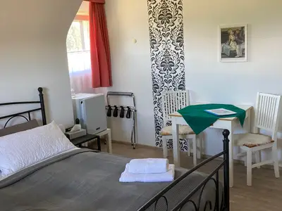 BEDROOM, INSIDE, OUTSIDE