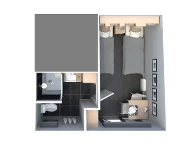 Doppelzimmer für 2 Personen (12 m²) in Nabburg 5/10