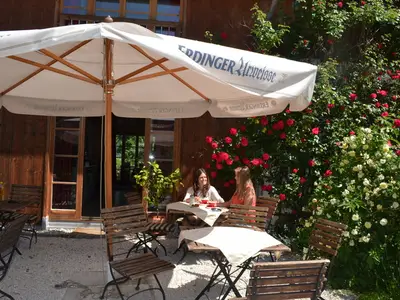 Frühstück auf der Terrasse