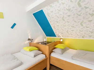 BEDROOM, INSIDE, OUTSIDE