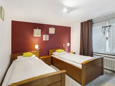 BEDROOM, INSIDE, OUTSIDE