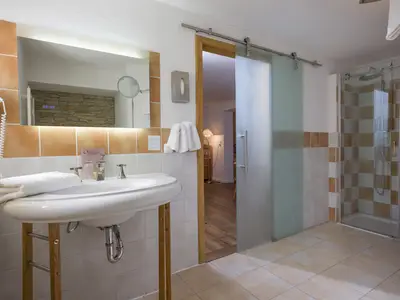 Badezimmer im Wohlfühlzimmer