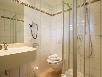 Bad im Zimmer Apfelblüte