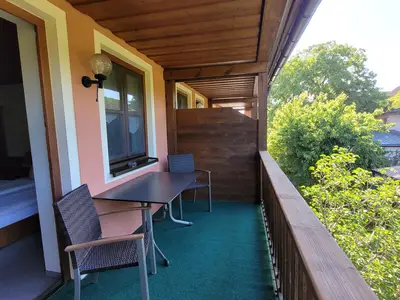 Balkon vom Doppelzimmer