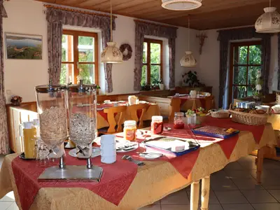 Frühstücksraum Pension Seerose