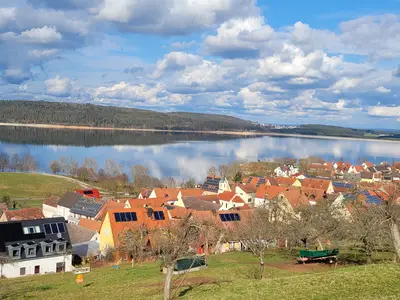 Panoramablick vom Berg