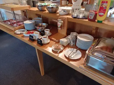 Ausschnitt Frühstücksbuffet
