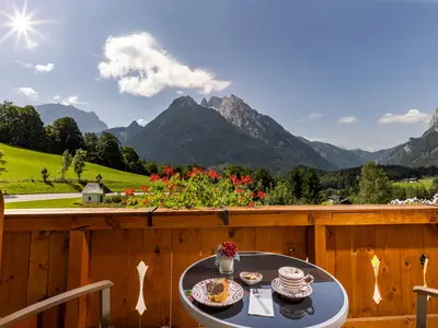 Aussicht vom Balkon