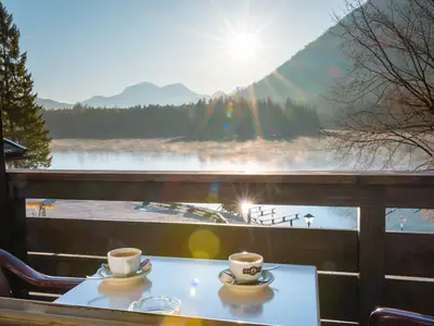 Ausblick vom Balkon
