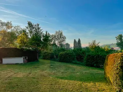 Burg Hohenzollern Blick von der Terrasse aus