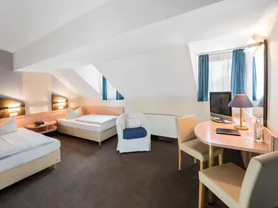 Doppelzimmer mit getrennten Betten