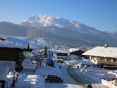 der Ausblick im Winter