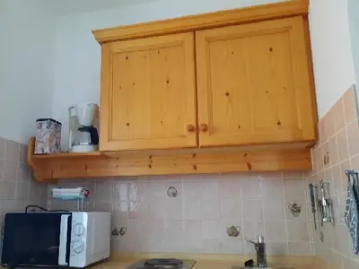 Küchenzeile im Gästehaus Annemarie DZ 5