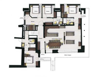 Doppelzimmer für 8 Personen (110 m²) in Ried im Oberinntal 7/10