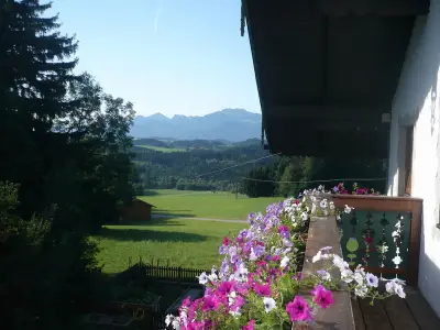Blick auf die Berge