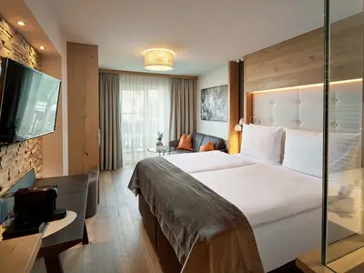 Bequemes Boxspring-Bett