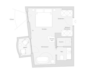 Doppelzimmer für 2 Personen (25 m²) in Rostock 7/7