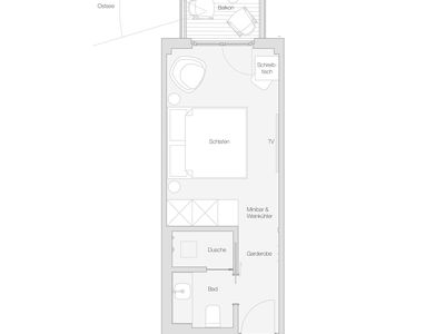 Doppelzimmer für 2 Personen (22 m²) in Rostock 5/7